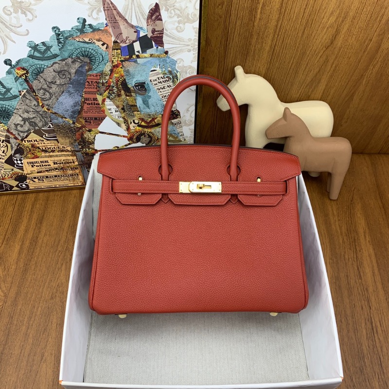 Hermès Birkin 30 Cuivre Togo Gold Hardware