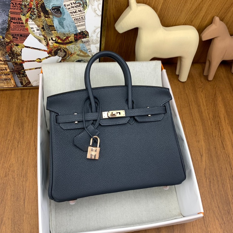Hermès Birkin 25 Caban Togo Gold Hardware