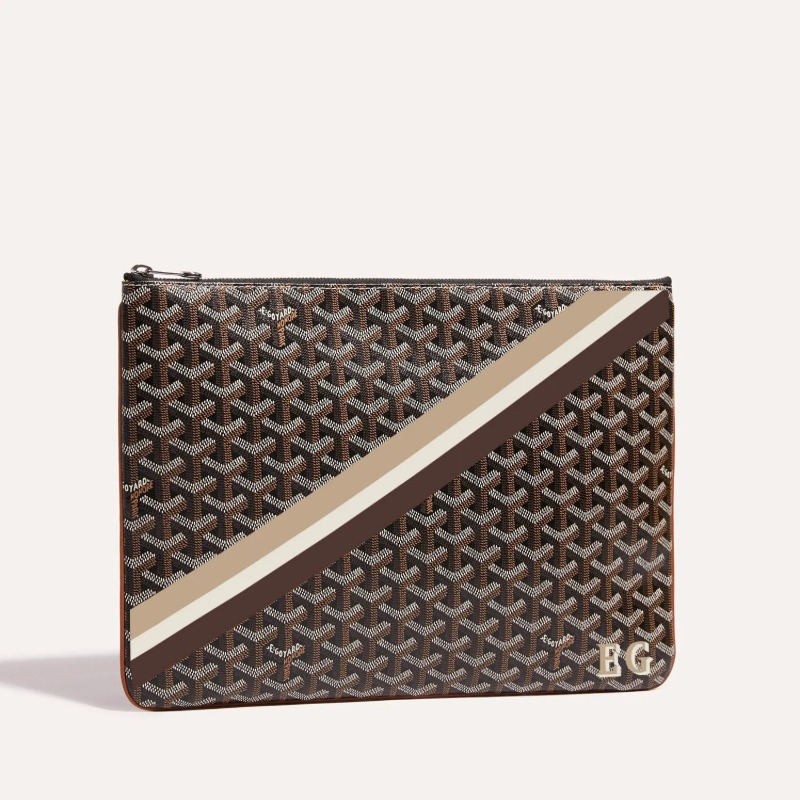 Sénat MGM Pouch Stripes and Initials