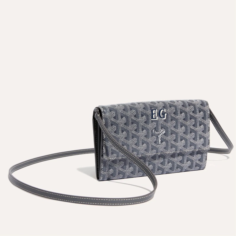 Varenne pouch-wallet initials