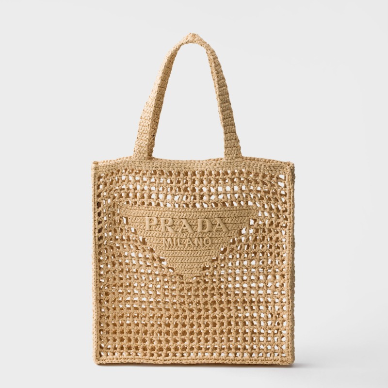 Prada Crochet Tote Bag