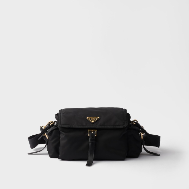 Prada Explore medium Re-Nylon shoulder bag with flap