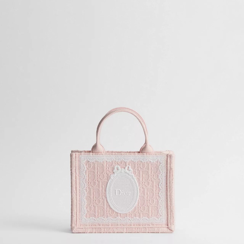 S5584PEHSM19I_SBG_E01 Dior Mini Dior Book Tote With Strap 20.5 CM - Image 1