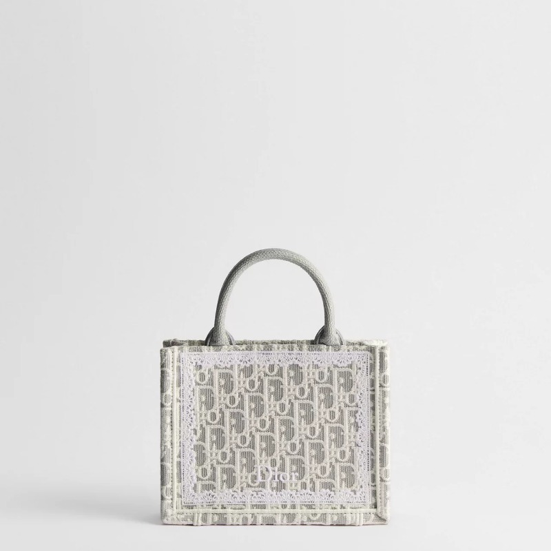 S5584PEHTM074_SBG_E01 Dior Mini Dior Book Tote With Strap 20.5 CM - Image 1