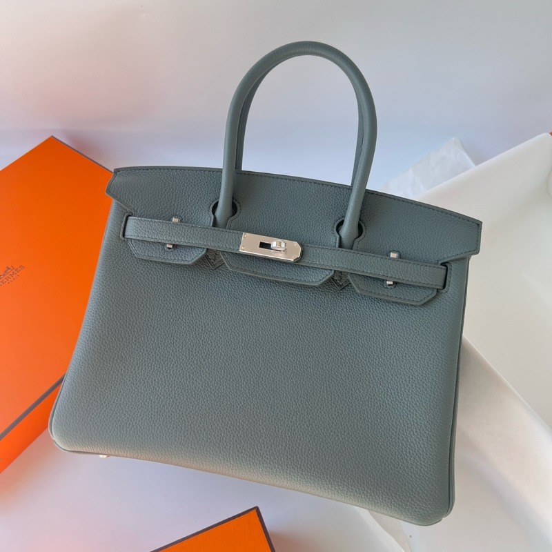 Hermès Birkin 30 Togo Vert Amande Palladium Hardware