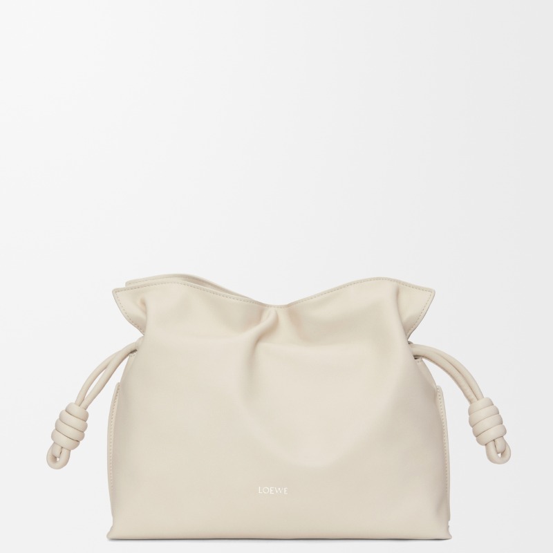 Medium Flamenco clutch in nappa calfskin
