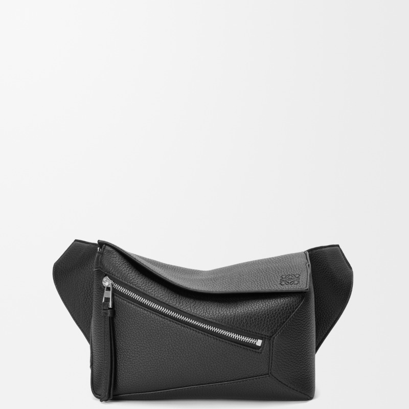 Small Puzzle bumbag in grained calfskin