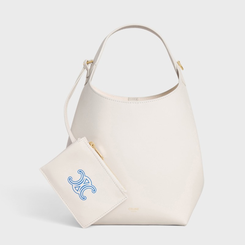SMALL HOBO IN SUPPLE SMOOTH CALFSKIN