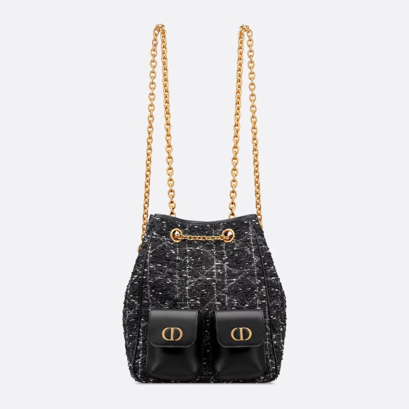 DM_20260820160926_001 Dior Medium Caro Multicarry Backpack with Chain - Image 1