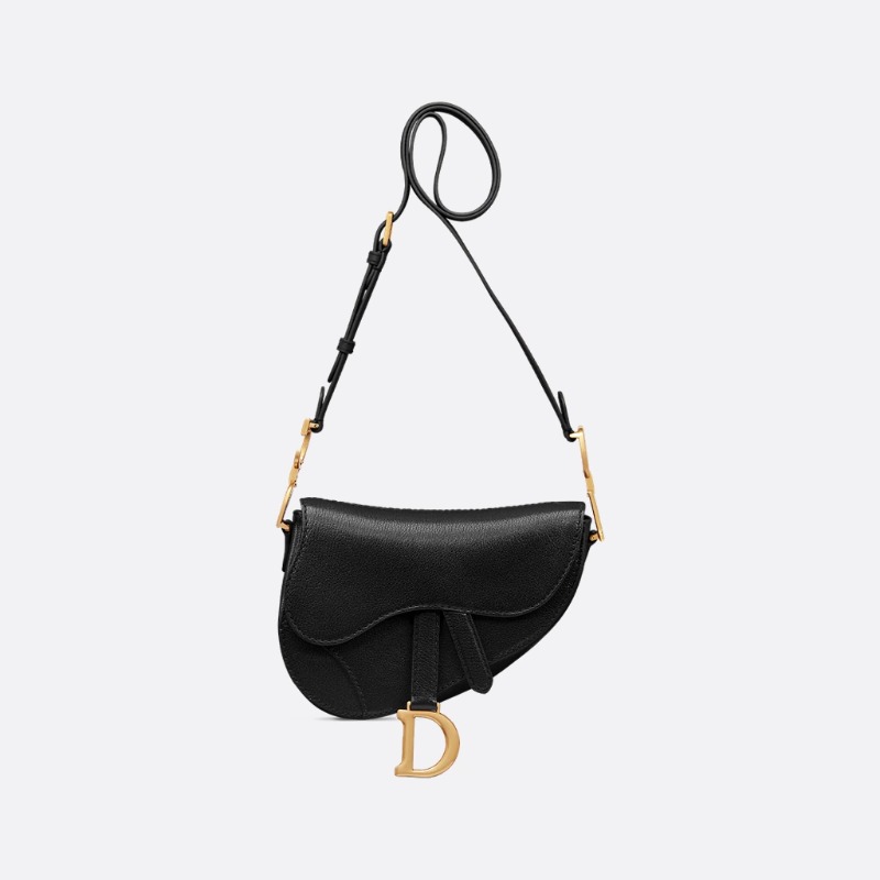 Dior Soft Saddle Bag with Strap Mini