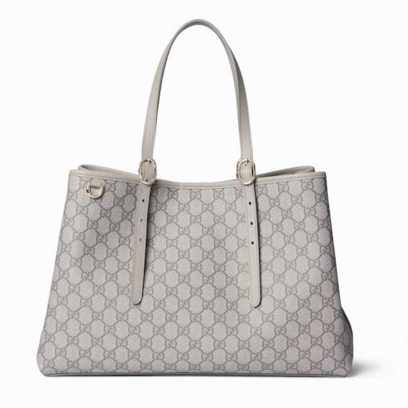 GG Emblem large tote bag