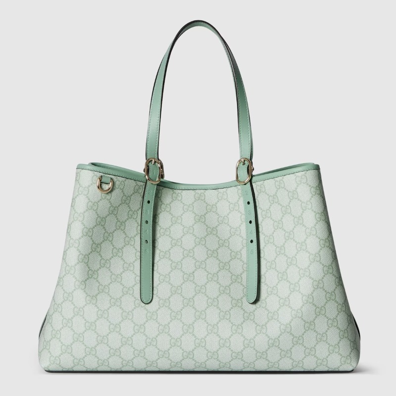GG Emblem Medium Tote Bag