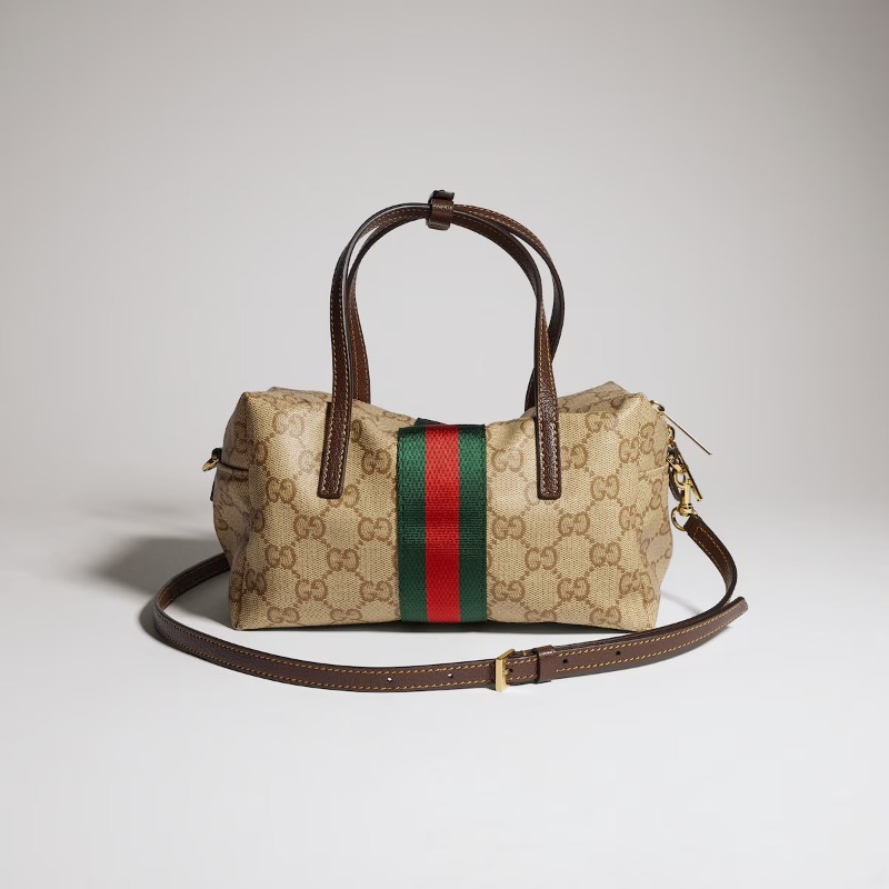 Mini boston bag with Web