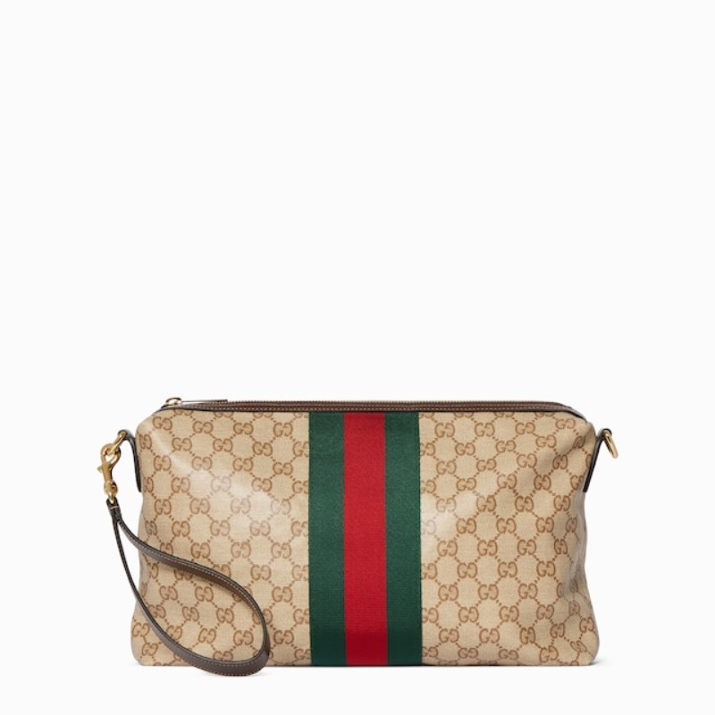 Medium GG crossbody bag with Web