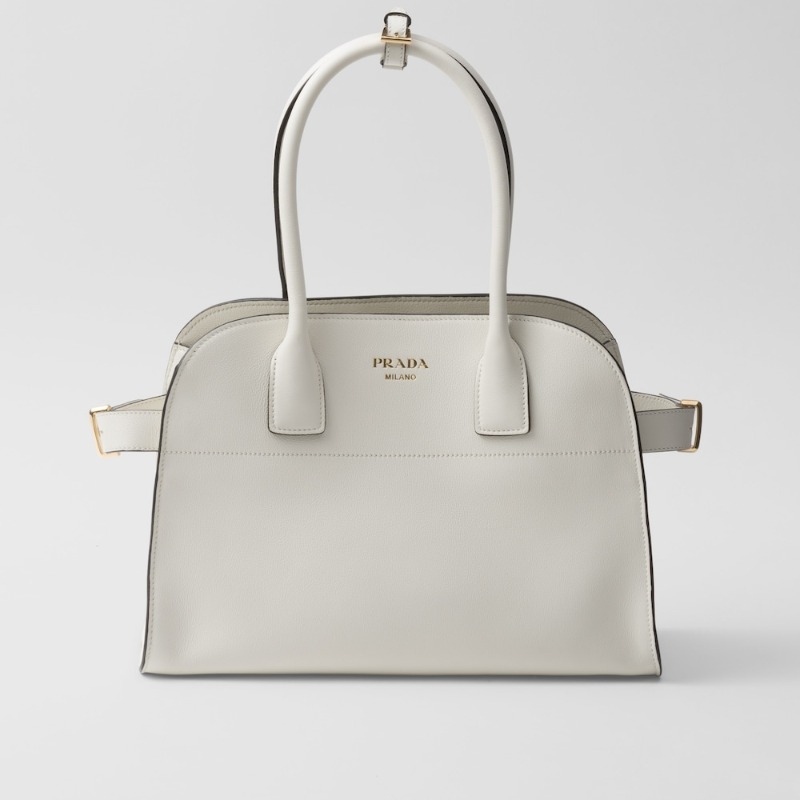 Prada Medium Leather Tote Bag