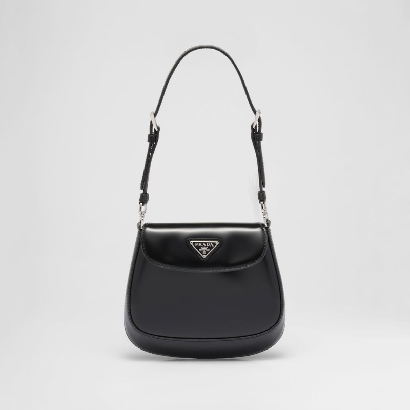 Prada Cleo Brushed Leather Mini Bag