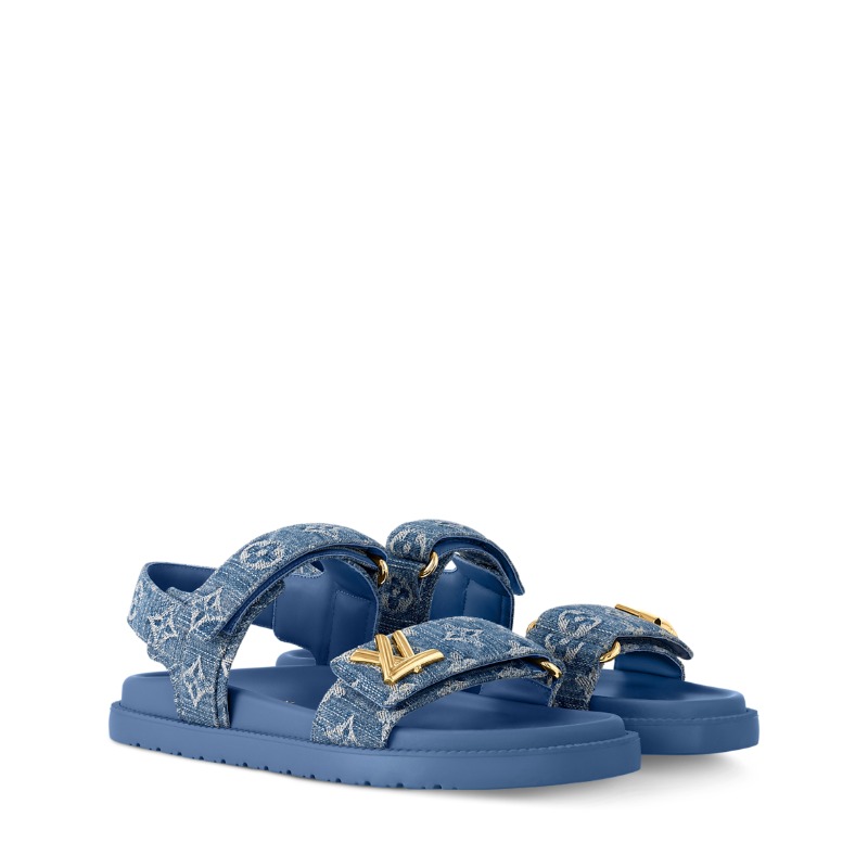 LV Sunset Flat Comfort Sandal