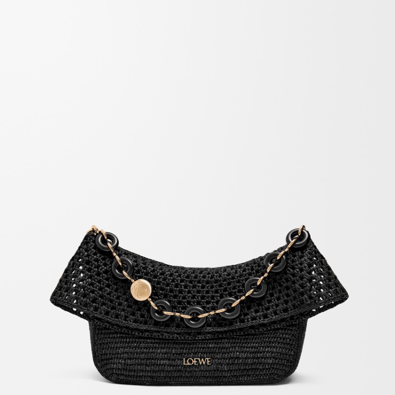 AP22P22X02_1100_1F_(1) Medium Ola bag in raffia - Image 1