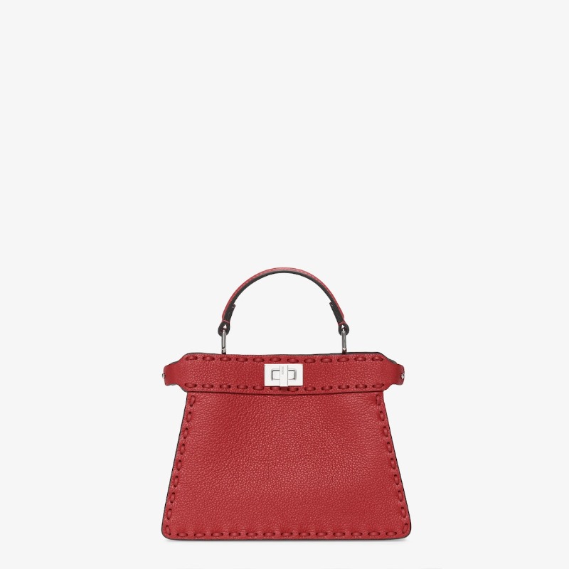 FENDI Peekaboo ISeeU Petite With 306 Hand-Sewn Topstitches
