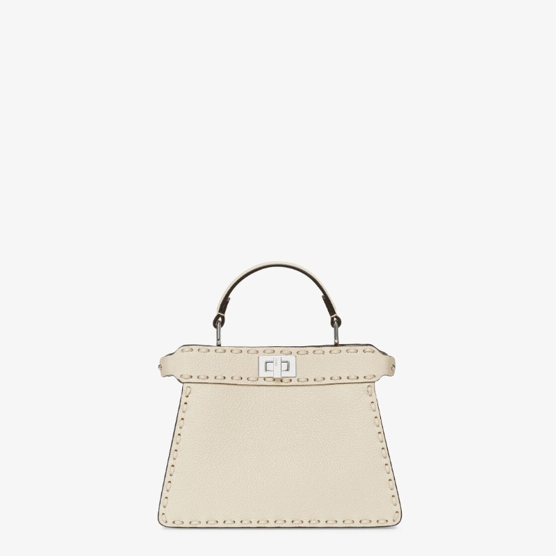 FENDI Peekaboo ISeeU Petite With 306 Hand-Sewn Topstitches