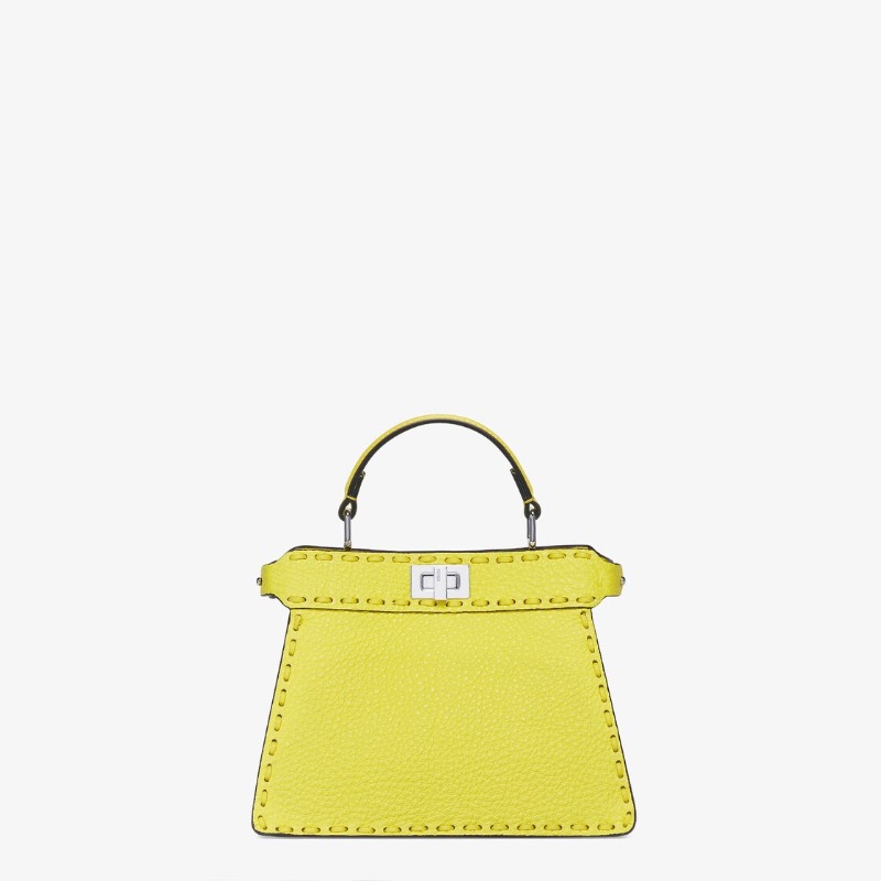 FENDI Peekaboo ISeeU Petite With 306 Hand-Sewn Topstitches
