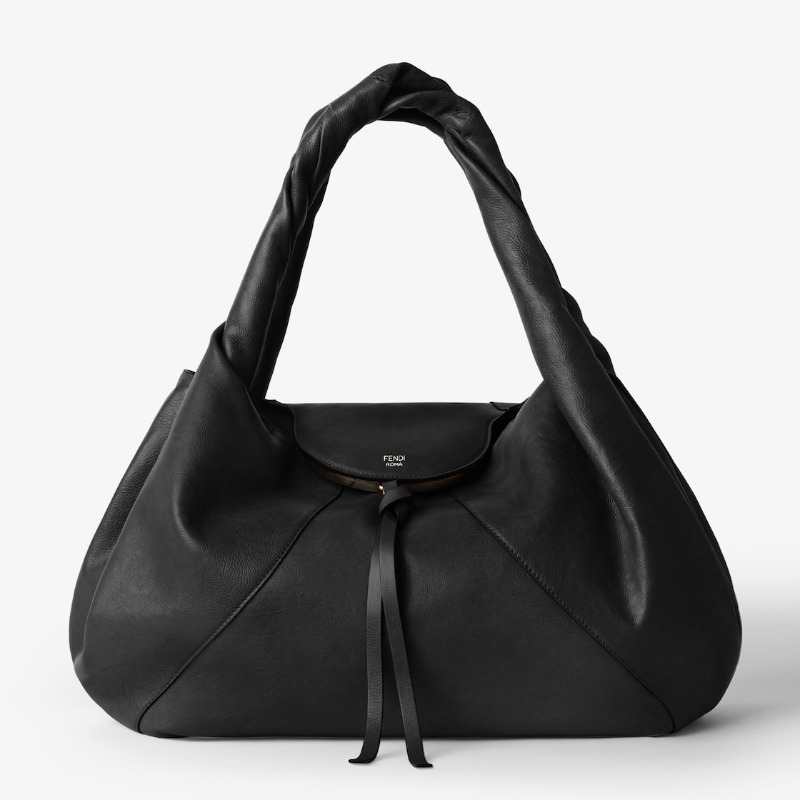 FENDI Spy Black leather bag