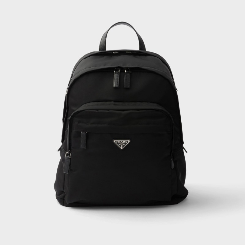 Prada Re-Nylon and Saffiano leather backpack