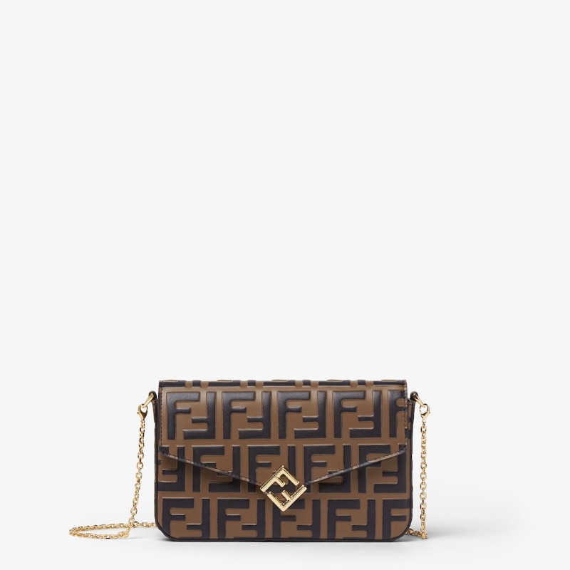 FENDI FF Diamonds Wallet On Chain