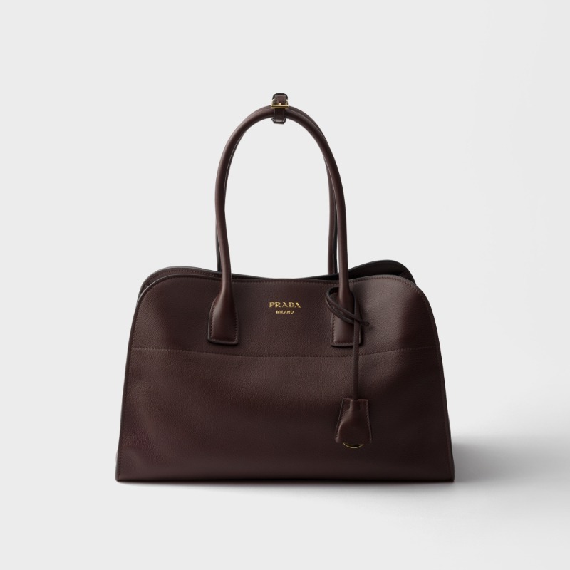 Prada Large leather tote bag