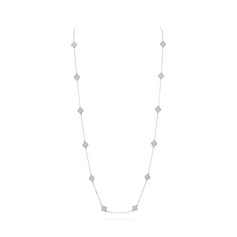 Sweet Alhambra long necklace, 16 motifs