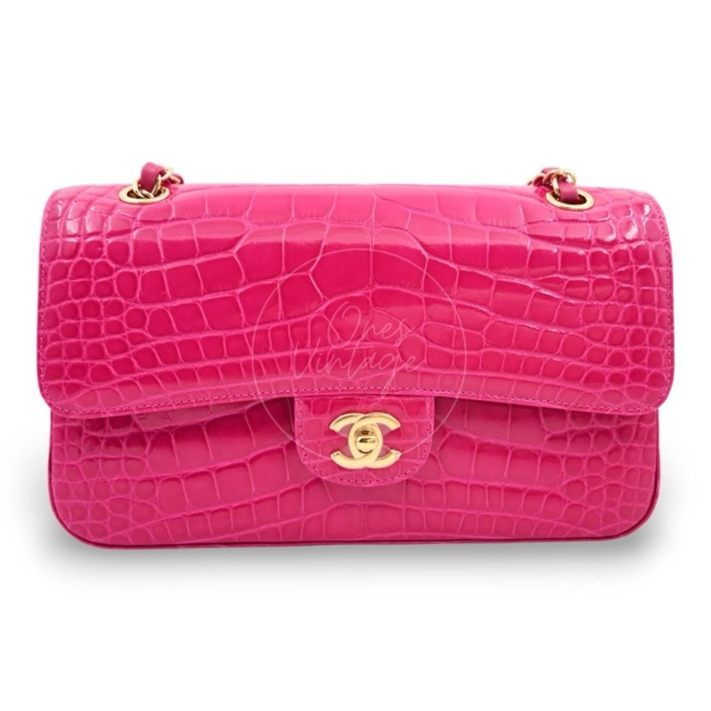 17676925201238_1233 (1) CHANEL ALLIGATOR MEDIUM CLASSIC DOUBLE FLAP BAG - Image 1