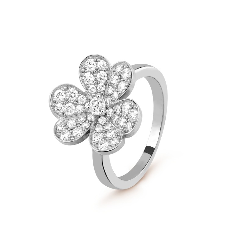 Frivole ring, 1 flower, small model