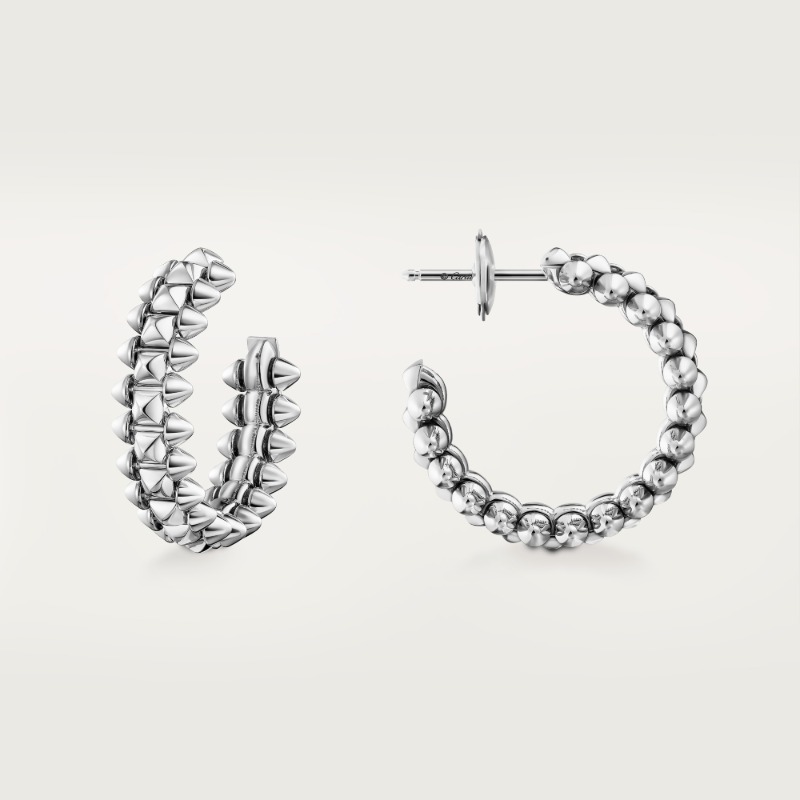 1b0e3459e8ad5cc488a71f72bcc85825 (1) Clash de Cartier hoop earrings, small model - Image 1
