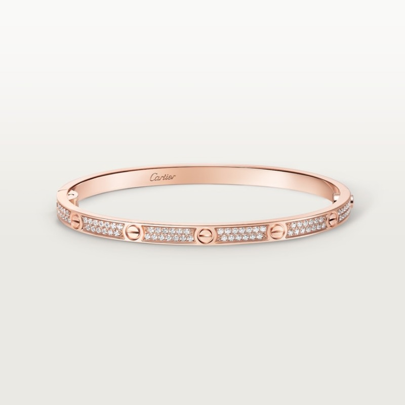 LOVE bracelet, small model, paved