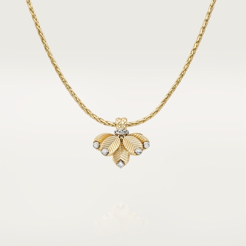 3ca04fb7b6d45e7e9f69ed0bba8d6aae (1) Grain de Café necklace, diamonds - Image 1