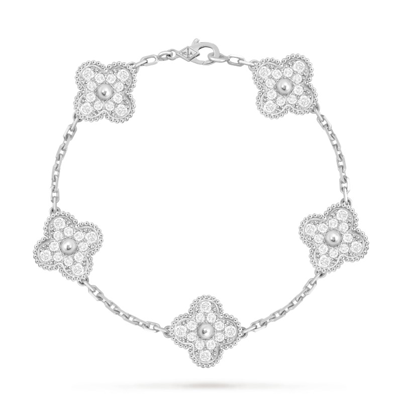 Vintage Alhambra bracelet, 5 motifs