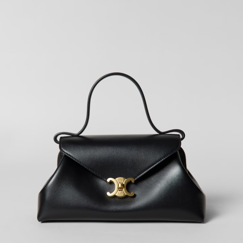 SMALL FLAIR IN SHINY CALFSKIN