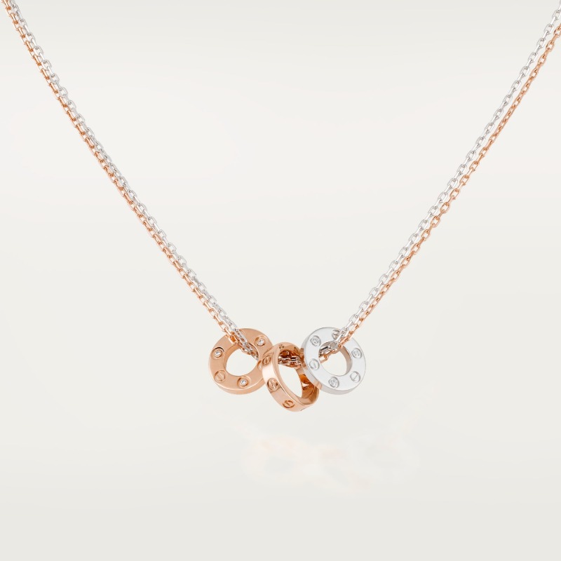LOVE pendant, 6 diamonds