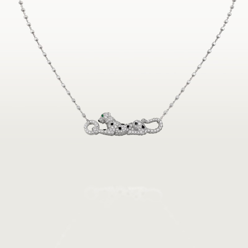 60e7be5837bd5319ad0fb07ed5aff414 (1) Panthère de Cartier pendant, paved - Image 1