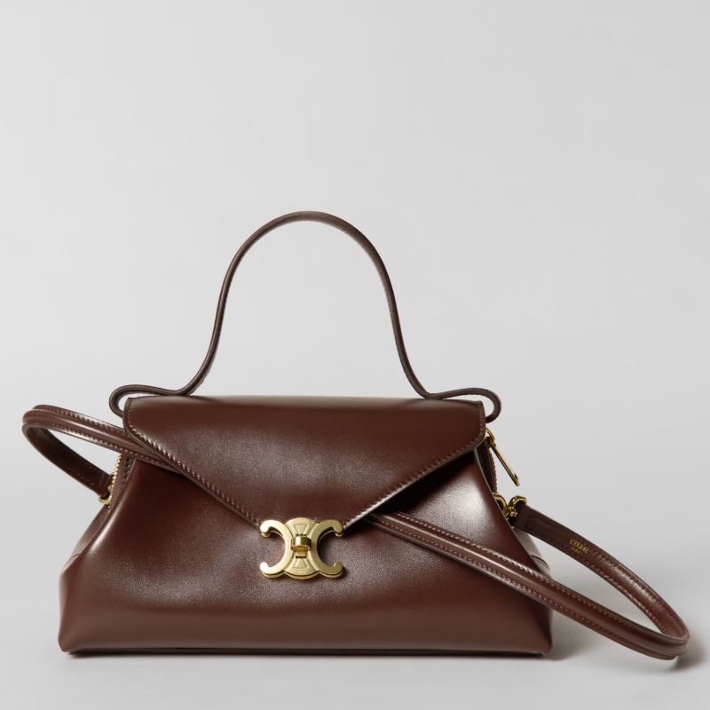 SMALL FLAIR IN SHINY CALFSKIN