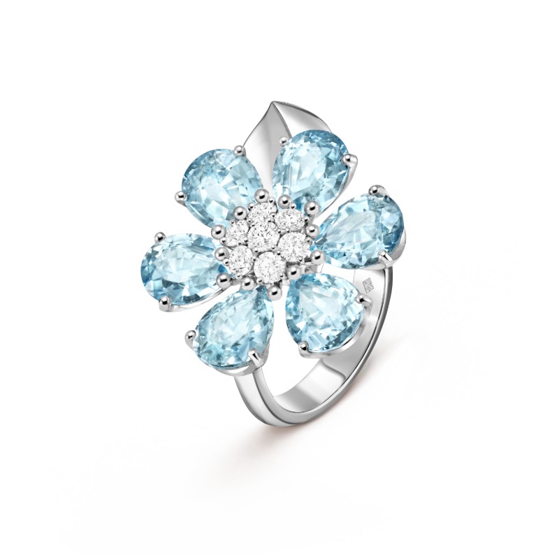 Fleurs d’Hawaï ring