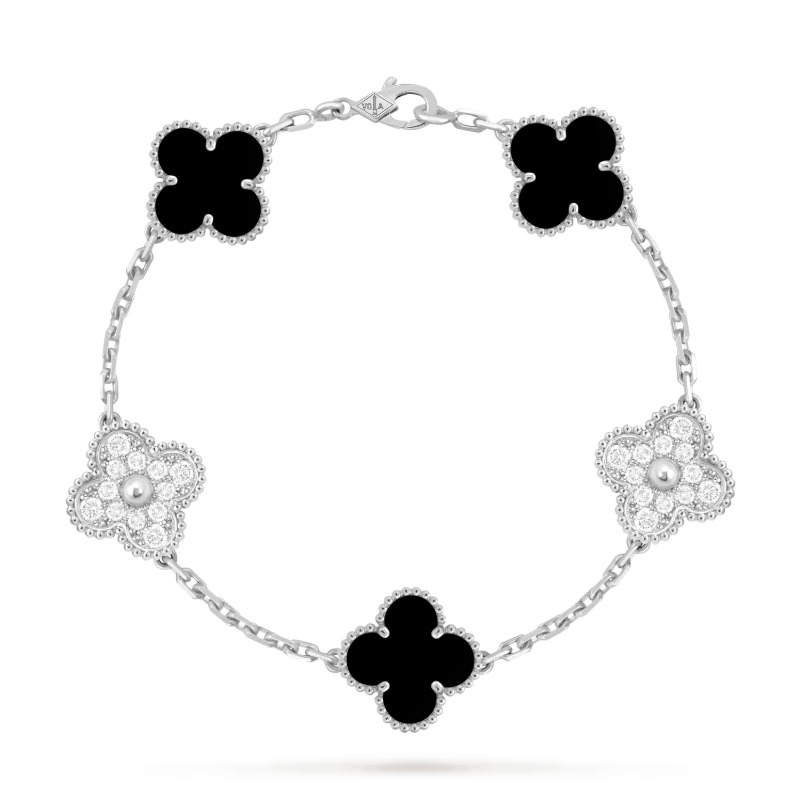 Vintage Alhambra bracelet, 5 motifs