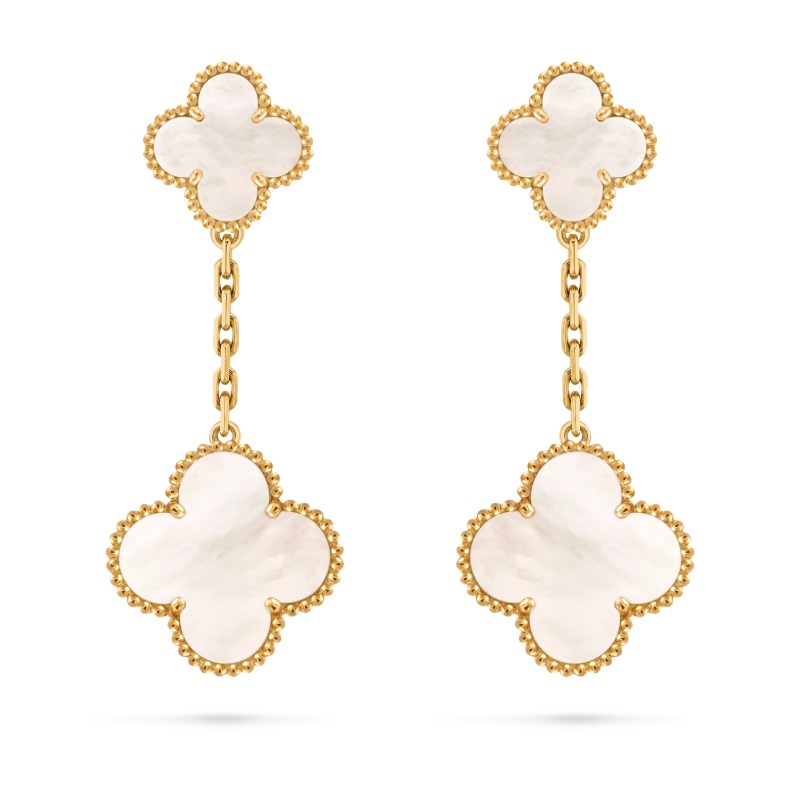 Magic Alhambra earrings, 2 motifs