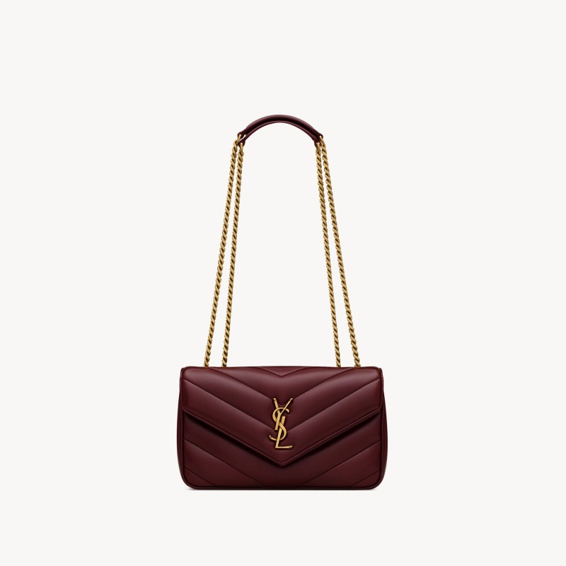 YSL LOULOU SMALL IN MATELASSE LAMBSKIN
