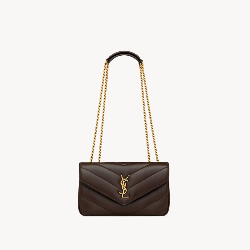 YSL LOULOU SMALL IN MATELASSE LAMBSKIN