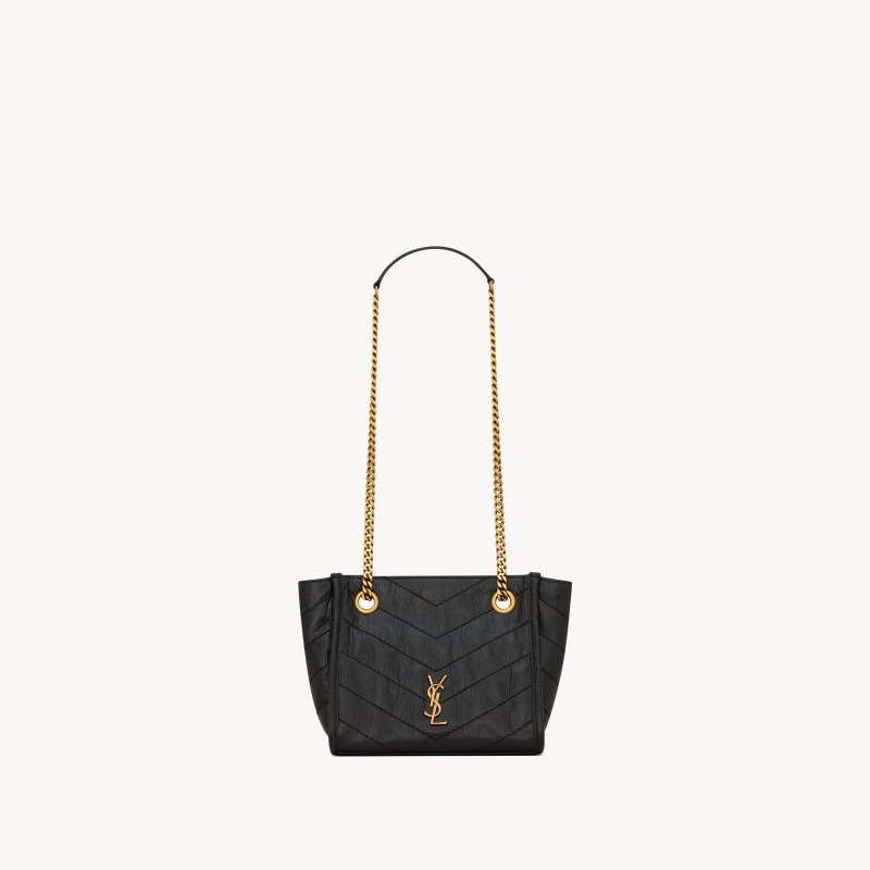 YSL NIKI MINI SHOPPING IN VINTAGE LEATHER