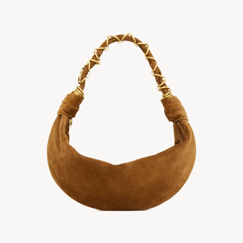 YSL AMALIA SMALL HOBO IN SUEDE