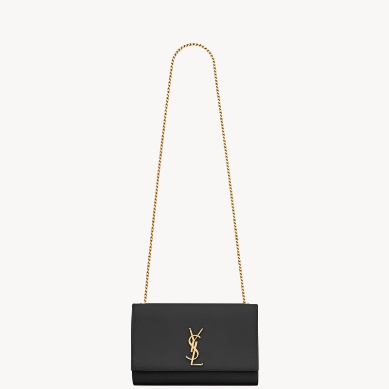 YSL KATE MEDIUM IN GRAIN DE POUDRE EMBOSSED LEATHER