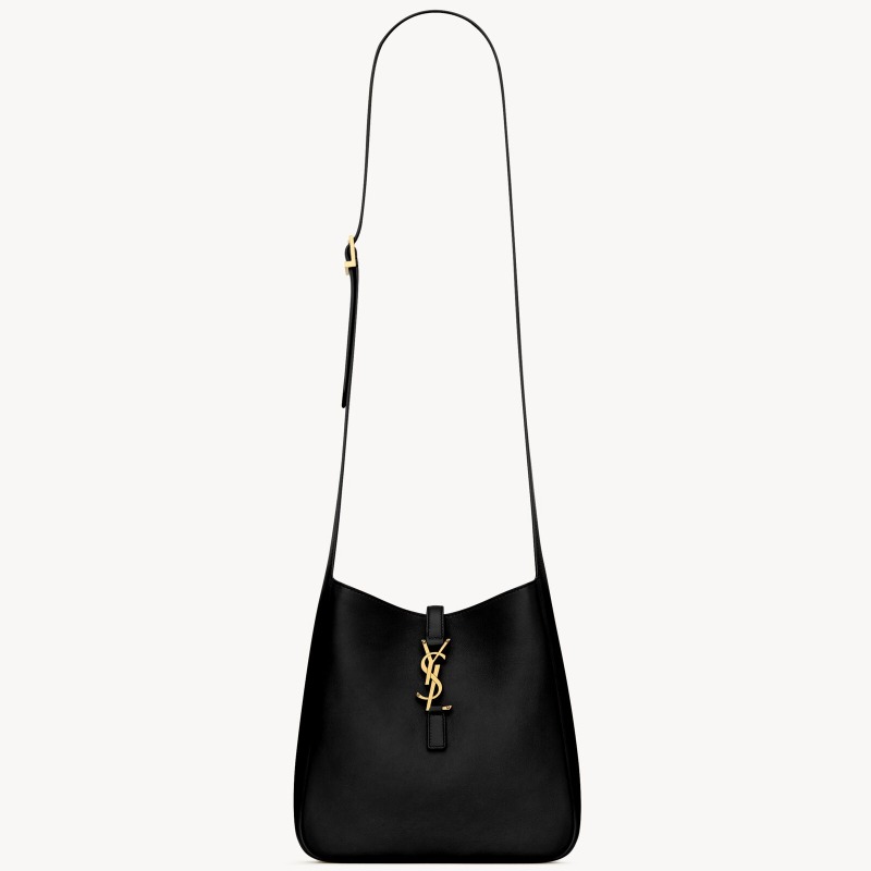 YSL LE 5 A 7 SUPPLE CROSSBODY IN GRAINED LEATHER