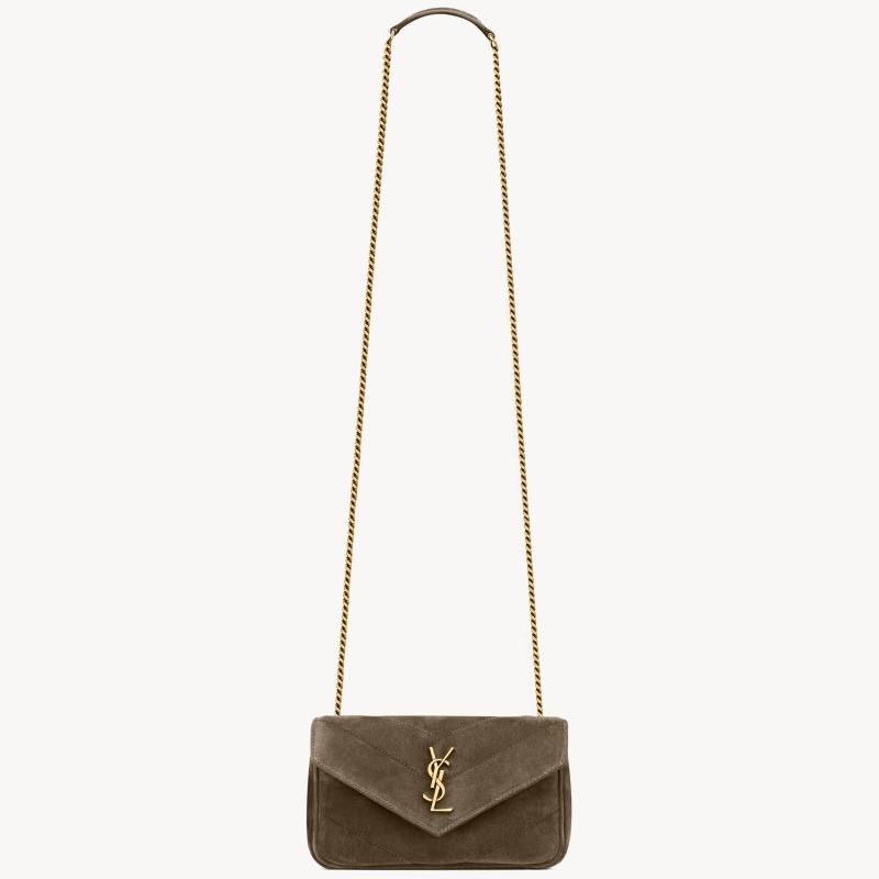 YSL LOULOU MINI IN SUEDE